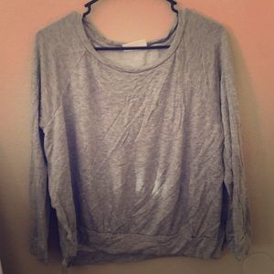 Long grey blouse